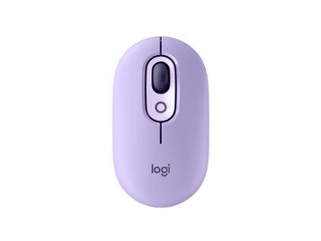 Logitech POP Mouse, Wireless Mouse with Customizable Emojis, SilentTouch Technology, Precision/Speed Scroll, Compact Design, Bluetooth, Multi-Device, OS Compatible – Cosmos | Black | White | Rose | Daydream | Mist | Heartbreaker